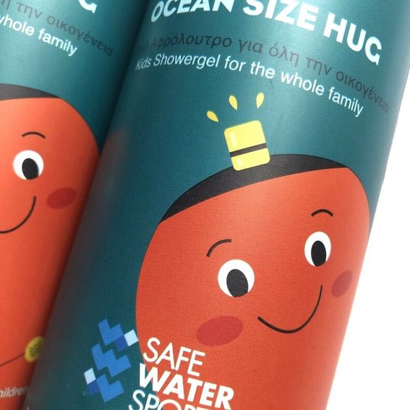 Lot 2x New KORRES Ocean Size Hug Kids Whole Family Shower Gel 13.5oz 400ml - Picture 3 of 4